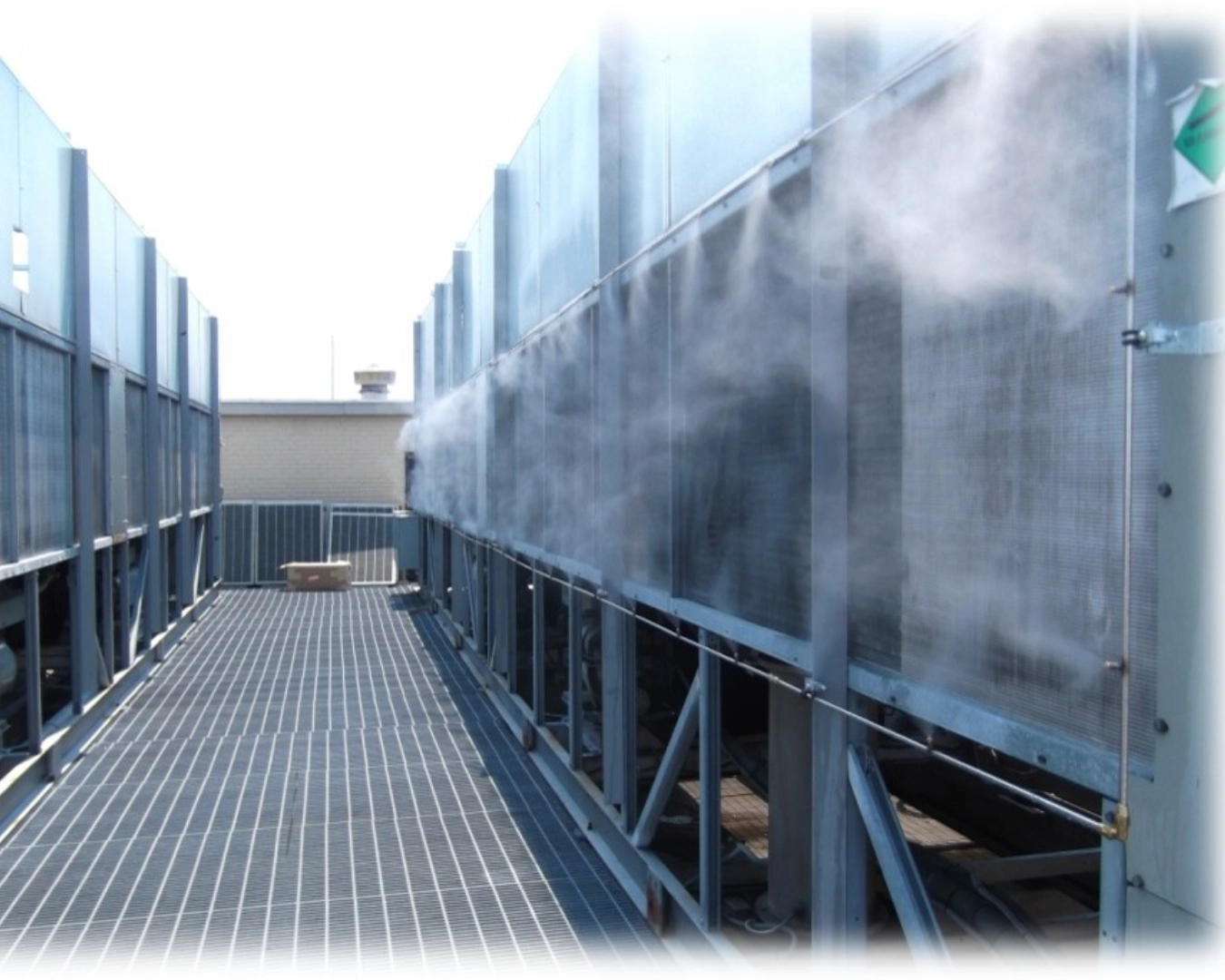 SmartMist™ junto al condensador